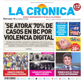 Cover of La Cronica