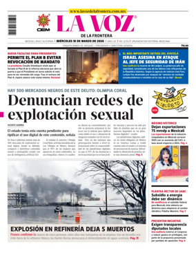 Cover of La Voz de la Frontera