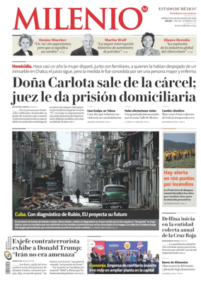 Cover of Milenio Edo de Mexico