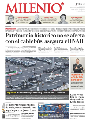 Cover of Milenio Puebla