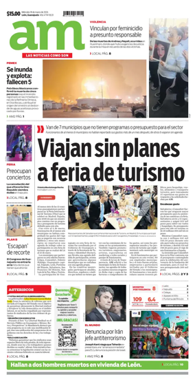 Cover of Periodico AM (Leon)