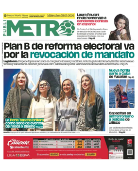 Cover of Publimetro Guadalajara