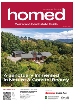 Cover of Homed Wairarapa