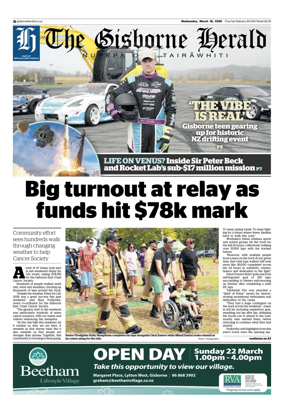 Cover of The Gisborne Herald
