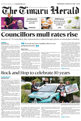 Cover of The Timaru Herald