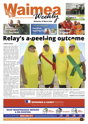Cover of Waimea Weekly