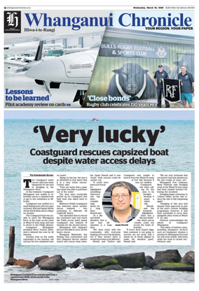 Cover of Whanganui Chronicle