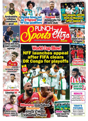 Cover of Punch Sports Extra