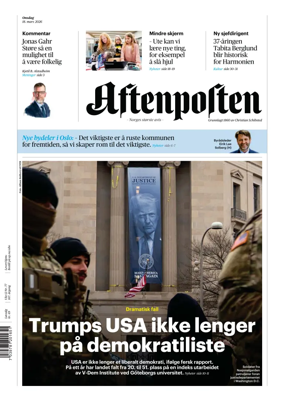 Cover of Aftenposten