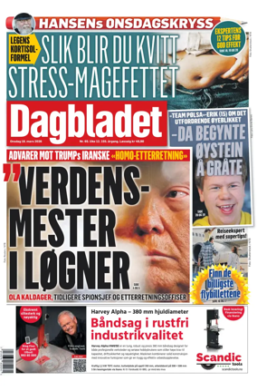 Cover of Dagbladet