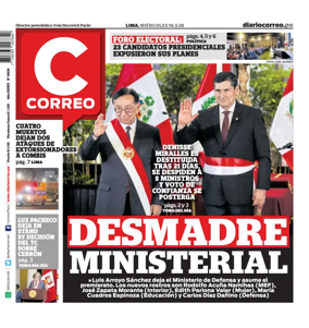 Cover of Diario Correo