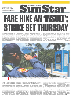 Cover of Sun.Star Cebu