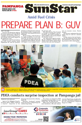 Cover of Sun.Star Pampanga