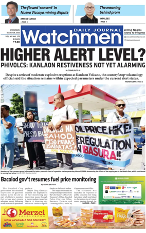 Cover of Watchmen Daily Journal