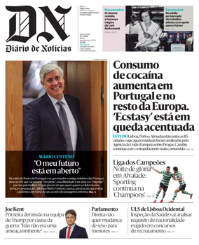Cover of Diario de Noticias