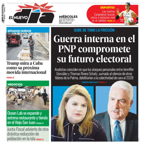 Cover of El Nuevo Dia