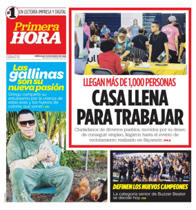 Cover of Primera Hora
