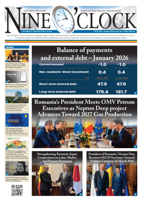 Cover of Nine o clock (Romania) Daily