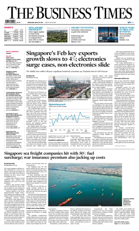 Cover of The Business Times