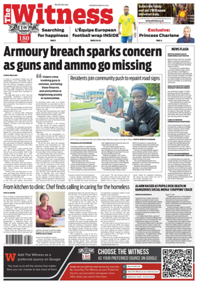 Cover of The Witness (South Africa)