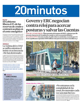Cover of 20 Minutos Barcelona