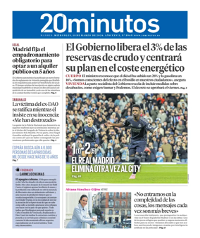 Cover of 20 Minutos Madrid