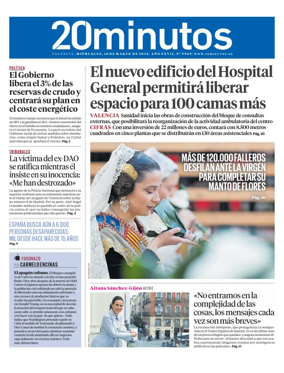 Cover of 20 Minutos Valencia