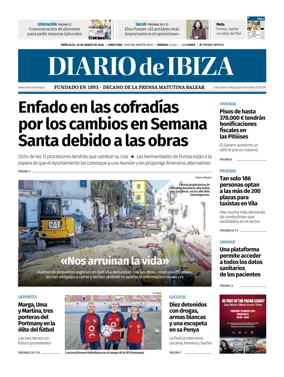 Cover of Diario de Ibiza