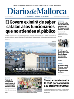 Cover of Diario de Mallorca