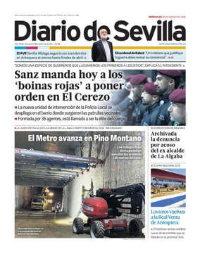 Cover of Diario de Sevilla