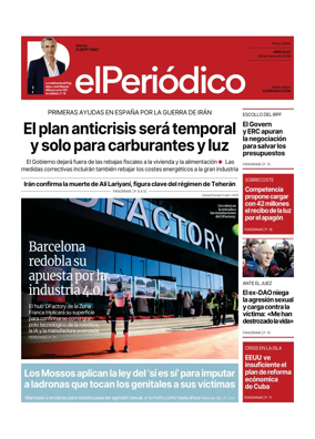 Cover of El Periodico - Castellano