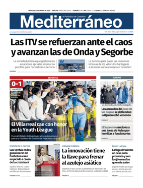 Cover of El Periodico Mediterraneo