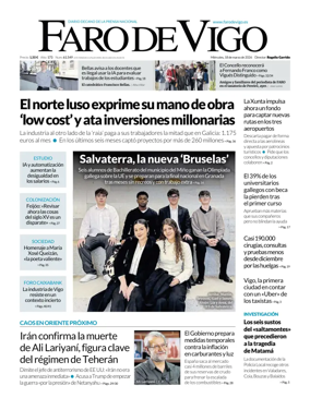 Cover of Faro de Vigo