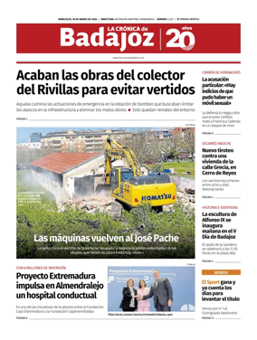 Cover of La Cronica de Badajoz BE