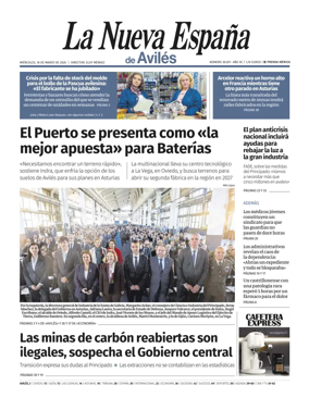 Cover of La Nueva Espana (Aviles)