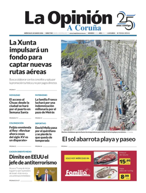 Cover of La Opinion de A Coruna