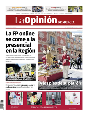 Cover of La Opinion de Murcia