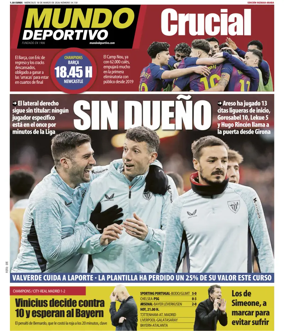 Cover of Mundo Deportivo (Bizkaia-Araba)