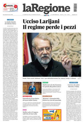 Cover of laRegione