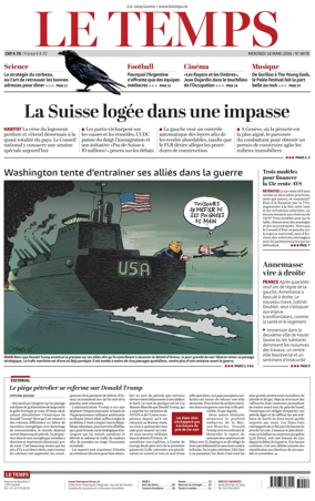 Cover of Le Temps