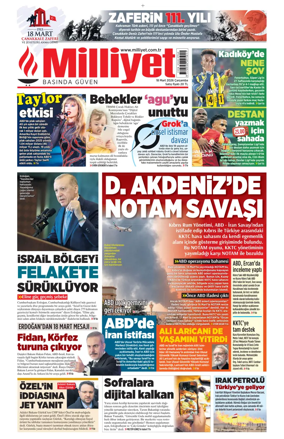 Cover of Milliyet