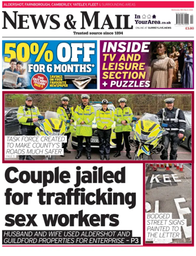 Cover of Aldershot News & Mail