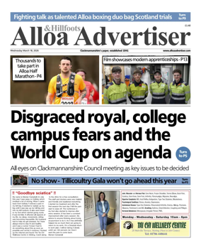 Cover of Alloa Advertiser