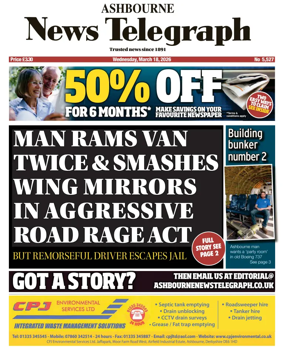 Cover of Ashbourne News Telegraph