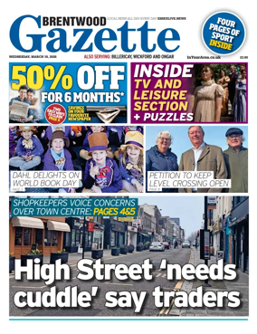 Cover of Brentwood Gazette