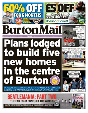 Cover of Burton Mail