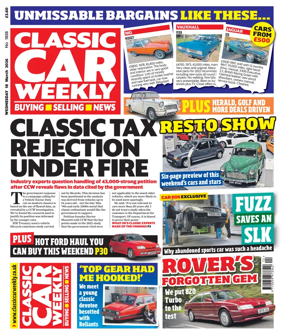 Cover of Classic Car Weekly (UK)