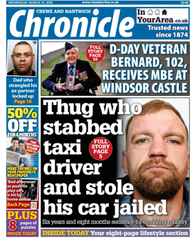 Cover of Crewe Chronicle