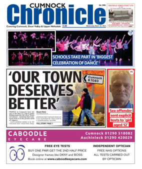 Cover of Cumnock Chronicle