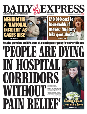 Cover of Daily Express